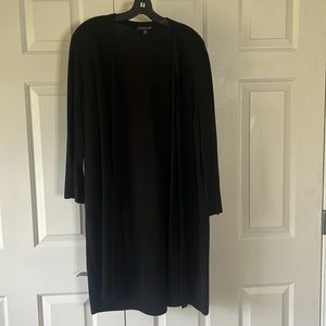 Eileen Fisher Black Cardigan - XL